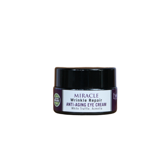 Miracle Wrinkle Repair Overnight Eye Treatment Cream with White Truffle, Acmella, Multi-Peptides, Kakadu, Ginseng Ext, Centella Asiatica.