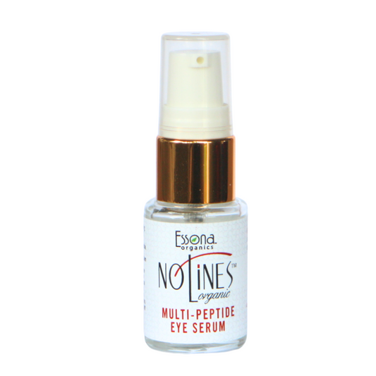 NoLines Organic Peptide Eye Serum with Resveratrol, Acmella, Beech Tree, Hyaluronic Acid, Multi-Peptides.