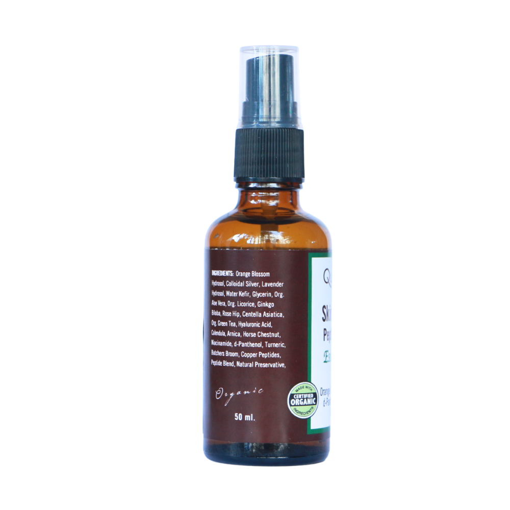 QuikCure Instant Relief Essence Spray with Colloidal Silver, Centella Asiatica, Calendula, Hyaluronic Acid, Herbal Botanical Complex.