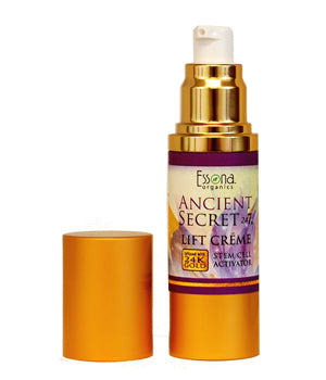 Ancient Secret 24/7 Anti-Aging Lift Crème with Stem Cell Activator, 24 K Gold, Peptides.