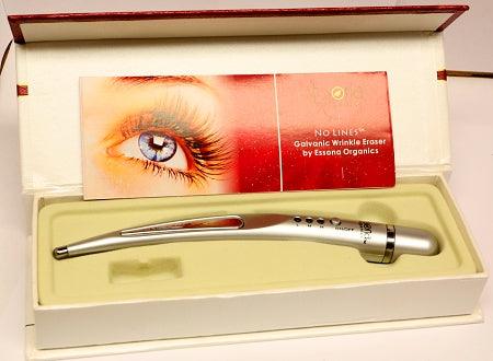 NoLines Galvanic Wrinkle Eraser for Dazzling Eyes - Watch Wrinkles Disappear! - Essona Organics