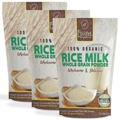 Organic Rice Milk Powder 100% Pure. Re-seal Pouch