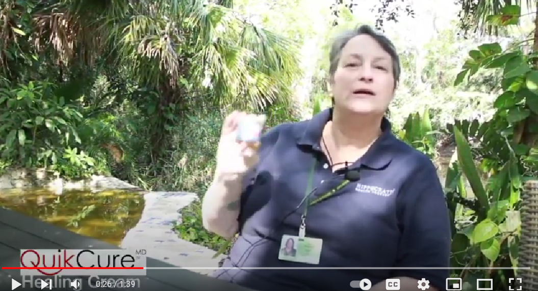 Load video: Hippocrates Institute Testimonial for QuikCure Natural Healing Cream from Essona Organics