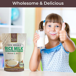 Organic Rice Milk Powder 100% Pure. Re-seal Pouch – Essona Organics