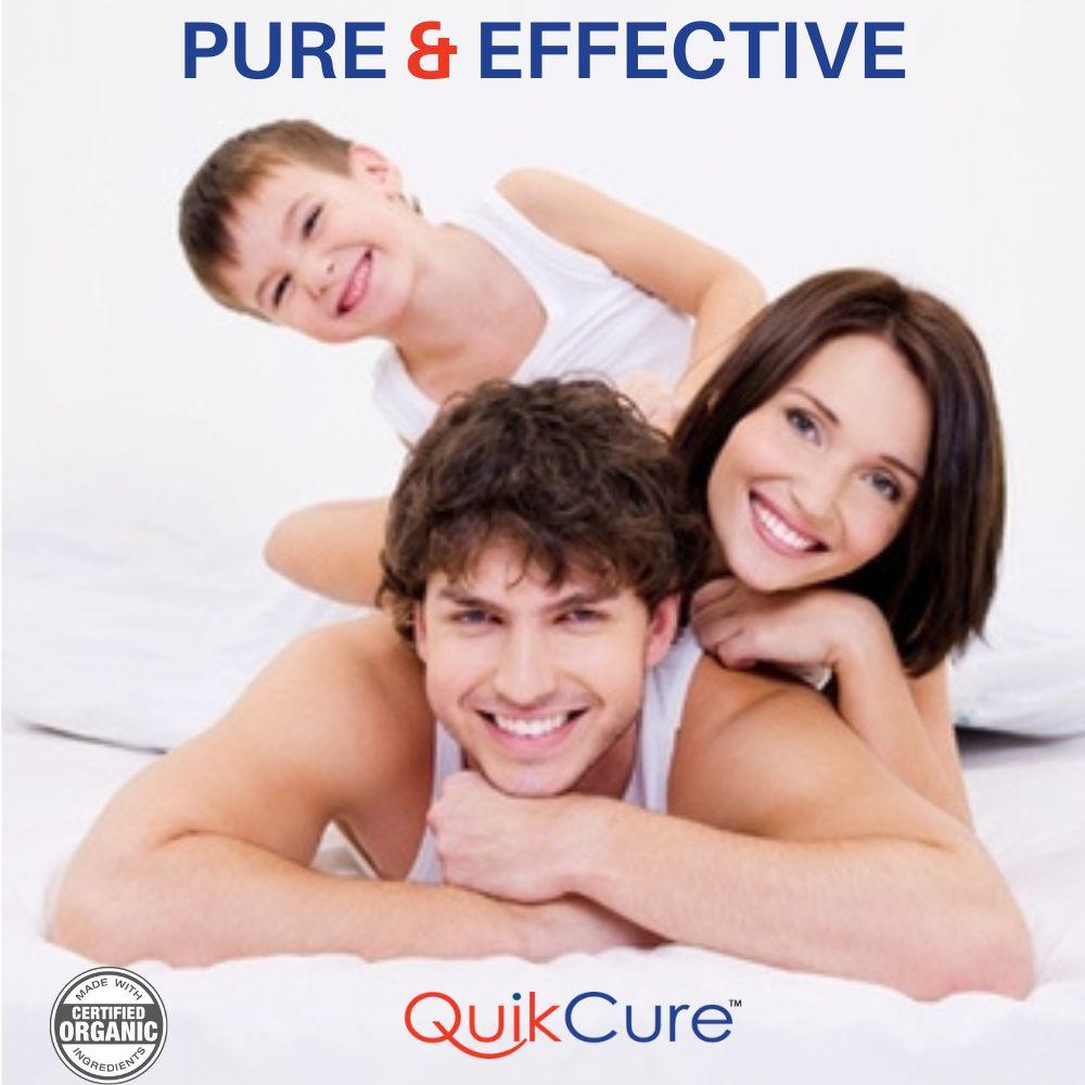 QuikCure Natural Healing Cream with Colloidal Silver, Zinc.