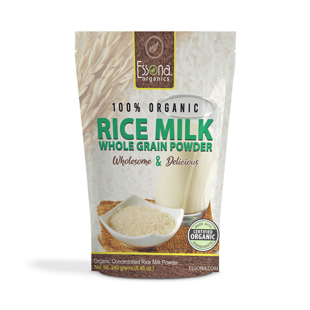 Organic Rice Milk Powder 100% Pure. Re-seal Pouch